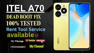 Itel A70 Dead Boot Repair | Flash File | Firmware | 2026 | I.T Mobile Point