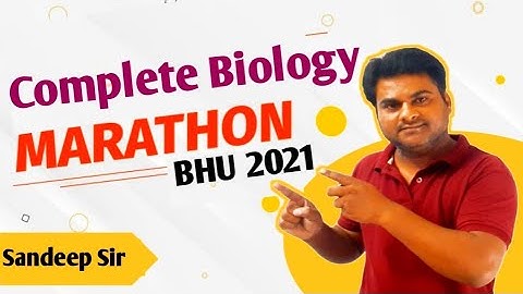 BHU BSC Previous 5 Years Most Important Question Papers With Solution/Complete Biology for BHU BSC