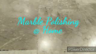Polishing Marble Floors - DIY