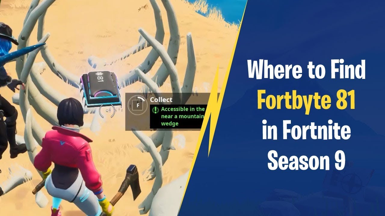 Where to Find Fortbyte 81 in Fortnite Season 9