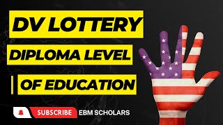 How to Select Diploma Level of education in DV Lottery