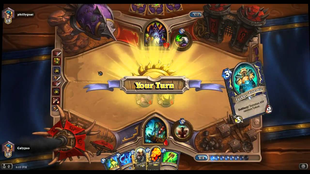 Totem Shaman vs Warlock