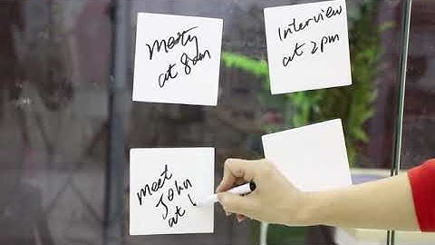 Removable Dry Erase Sticky Note Pad