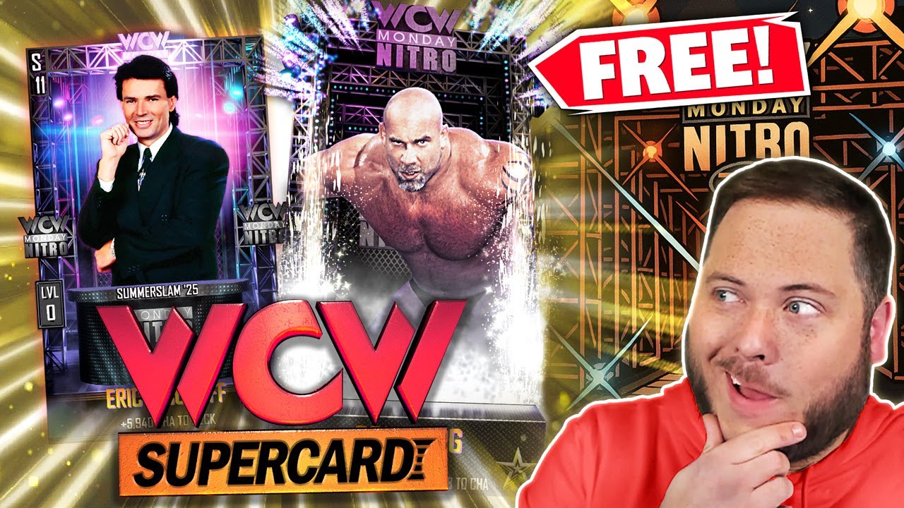 How to Get 5 FREE WCW Cards in WWE SuperCard! Cat Daddy LEAKS New Rarity Cards?