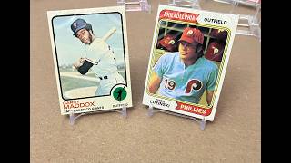 Opening 1973 And 1974 Topps Cello Re-Packs