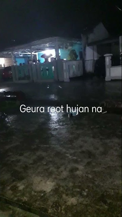 hujan panas angin ribut halilintar