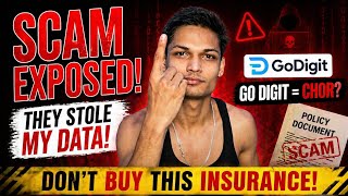 DON’T Buy Go Digit Insurance! 🛑 Proof of Data Theft &amp; Scam Revealed!