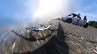 Camera Falls Off Racecar