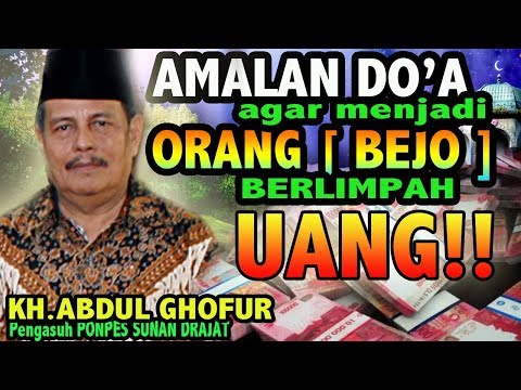 Doa Agar Menjadi Orang BEJO Berlimpah Uang , Cocok Buat YOUTUBER Pemula .
