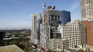 Time lapse construction - 35 Spring Street Melbourne