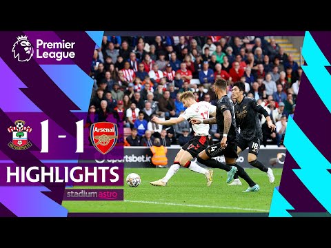 EPL Highlights: Southampton 1 - 1 Arsenal | Astro SuperSport