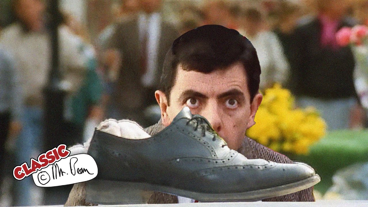 Mr Bean's Lost Shoe | Mr Bean Funny Clips | Classic Mr Bean