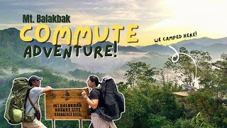 MT. BALAKBAK | COMMUTE | CAMPING | SEA OF CLOUDS 