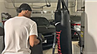 Tony Vlogs Boxing (Midnight Workout)