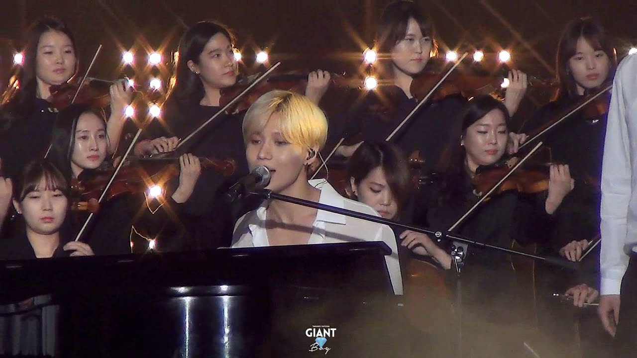151227 SBS가요대전 태민 - 사랑하기 때문에 full.ver (TAEMIN)