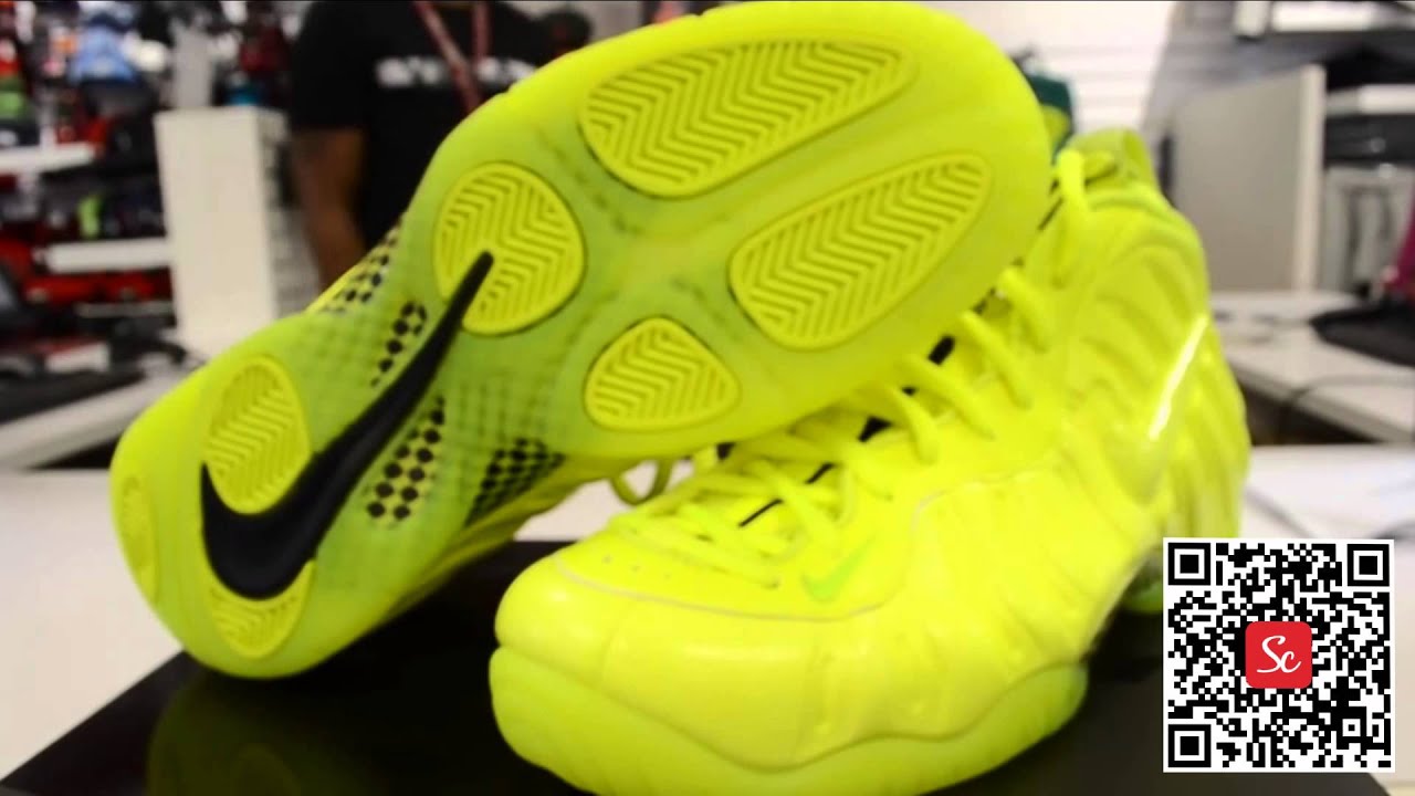 Solecool App Nike Air Foamposite Pro Volt Review On Feet YouTube