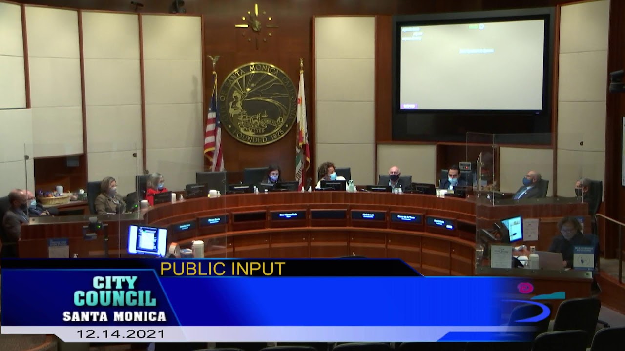 Santa Monica City Council Meeting Live Santa Monica City Council Meeting Live