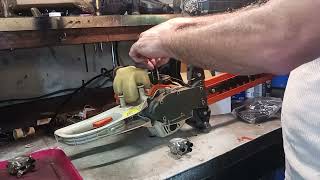 How to take a carb off and Put a new one stihl hs 45 Blush edger two stroke