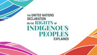 The United Nations Declaration on the Rights of Indigenous Peoples explained