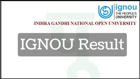 IGNOU Result 2022 Term End Exams, TEE Grade Card Download