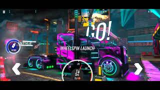 Big Rig Racing#cybertruck#neon#rigs screenshot 3