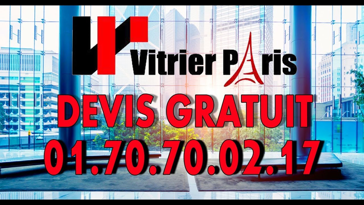 Vitrier PARIS 5 [Video] Miroitier Paris 5