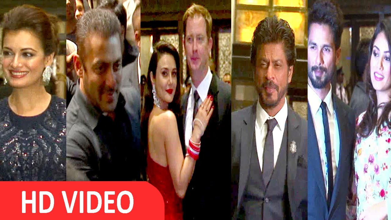 Full Video: Shahrukh | Salman | Shahid Kapoor | & Many Others Preity Zinta’s Reception