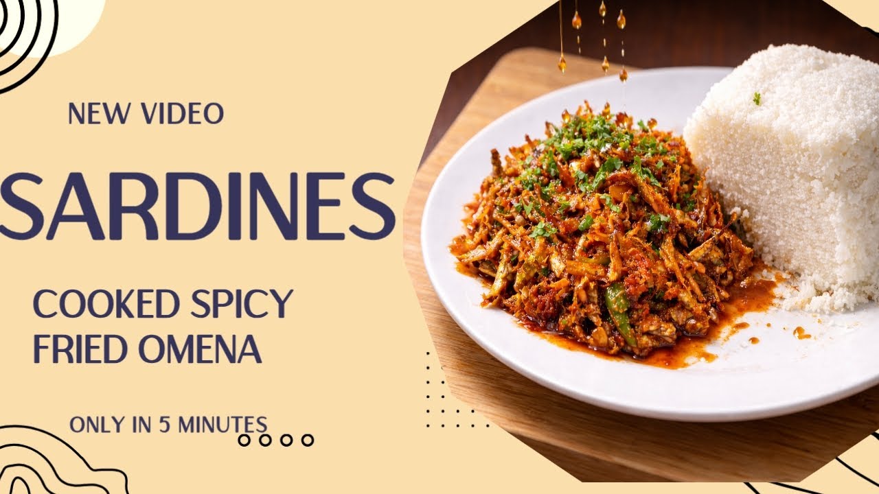 How To Cook Sardines & Ugali | Simple Kenyan Meal That Slaps!