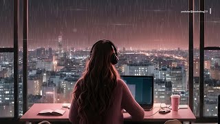 Asian Lofi con sonidos de lluvia para estudiar |  Asian Lofi con sonidos de lluvia para trabajar