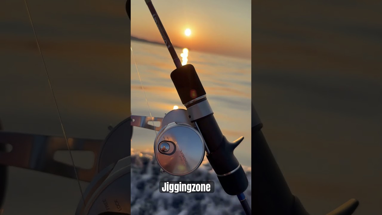 Evergreen Poseidon Slow Jerker Shimano Ocea Jigger in the battle 