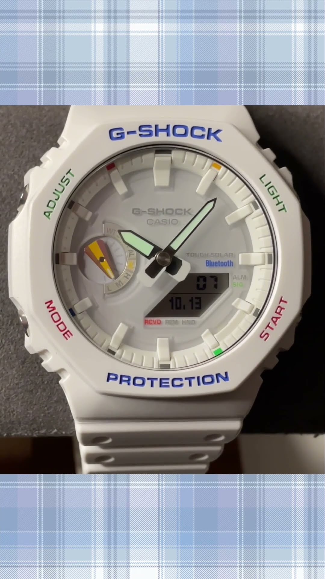 CASIO G-SHOCK] GA-B2100FC-7AJF luminous. - YouTube