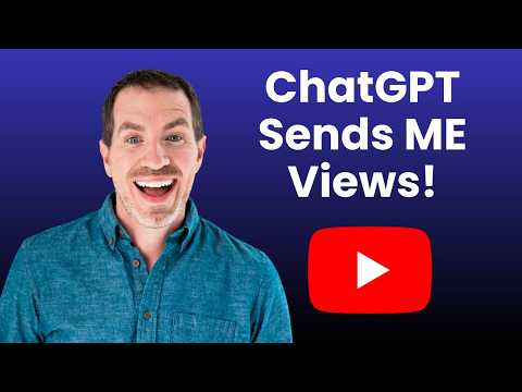 ChatGPT is Now My Traffic Source (1,000 Views Proof)