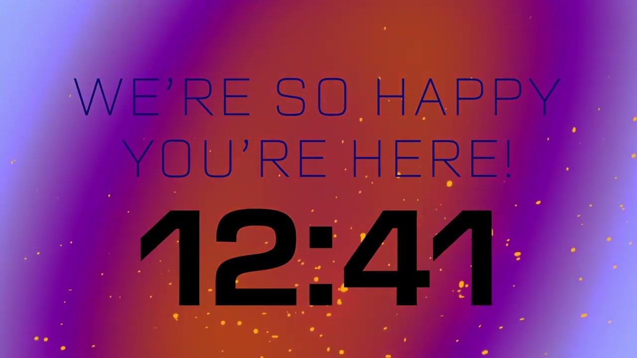 20-Minute Church Countdown Video