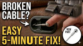 Recliner Sofa Pull Handle Fix 5-Minute Cable Replacement (Step-by-Step)