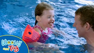 @WoollyandTigOfficial  - Tig's First Swimming Lesson | TV Show for Kids | Splash!
