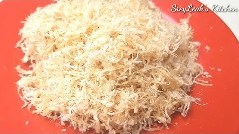 How to make Chicken Floss