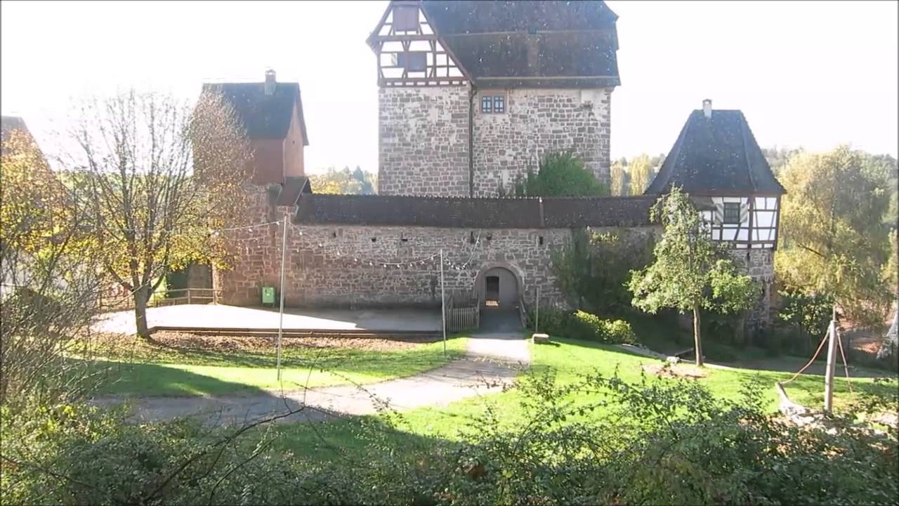Altensteig -  Altstadt mit Schloss (720p)