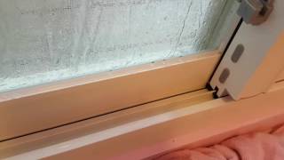 20160927 鋁落地窗漏水