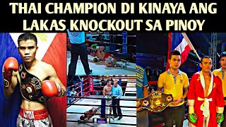🇵🇭 Pinoy Giniba Ang Thai Champion Mga Kababayan  Niya Nagulat