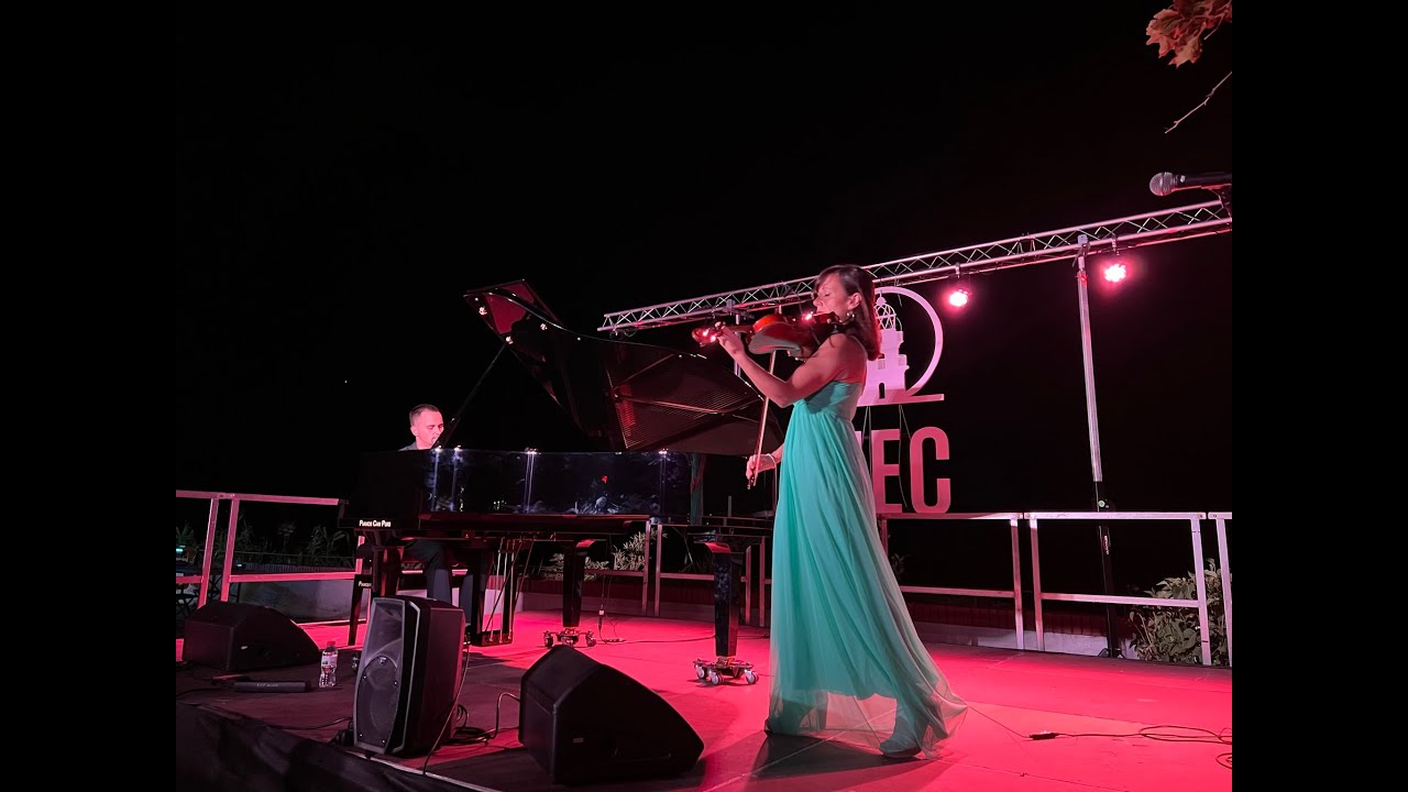 Concert de Piano i Violí: Núria Grima & Luis Relucio. Far de Calella, NEC 2022