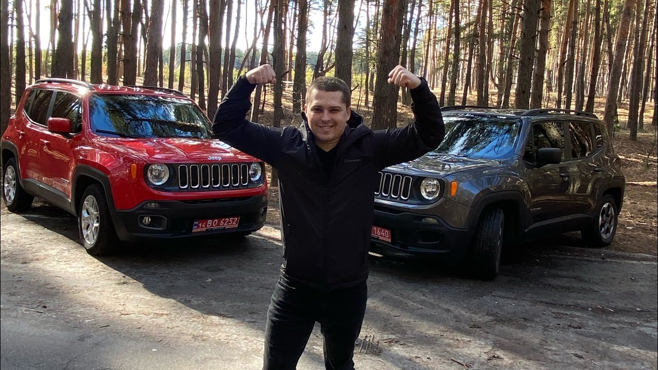 Jeep Renegade 2018 и 2017 Автомобили с США