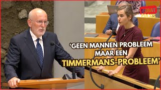 TIMMERMANS VS DE VOS (FVD) in FEL MIGRATIEDEBAT over FEMICIDE en VEILIGHEID