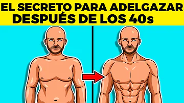 ¿Cómo puede un hombre de 40 años perder grasa abdominal?