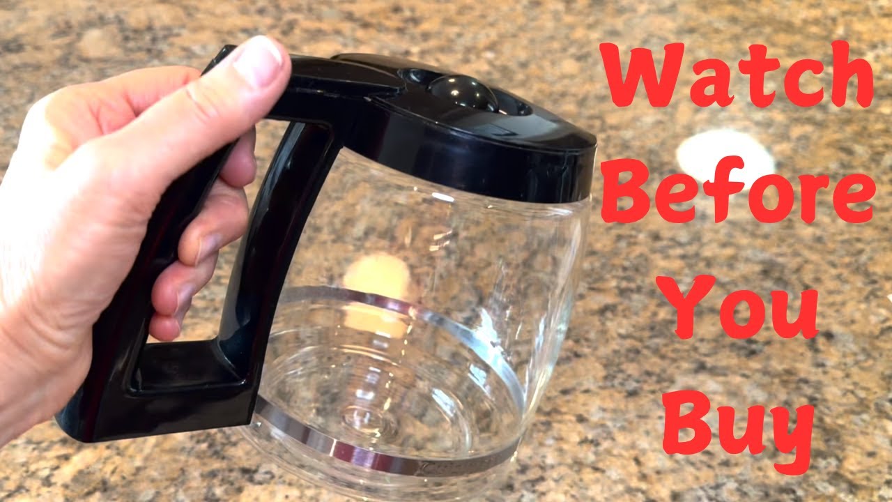 12-Cup Glass Carafe Replacement for Cuisinart Coffee Maker