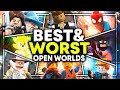Top 5 BEST & WORST Open Worlds In LEGO Games
