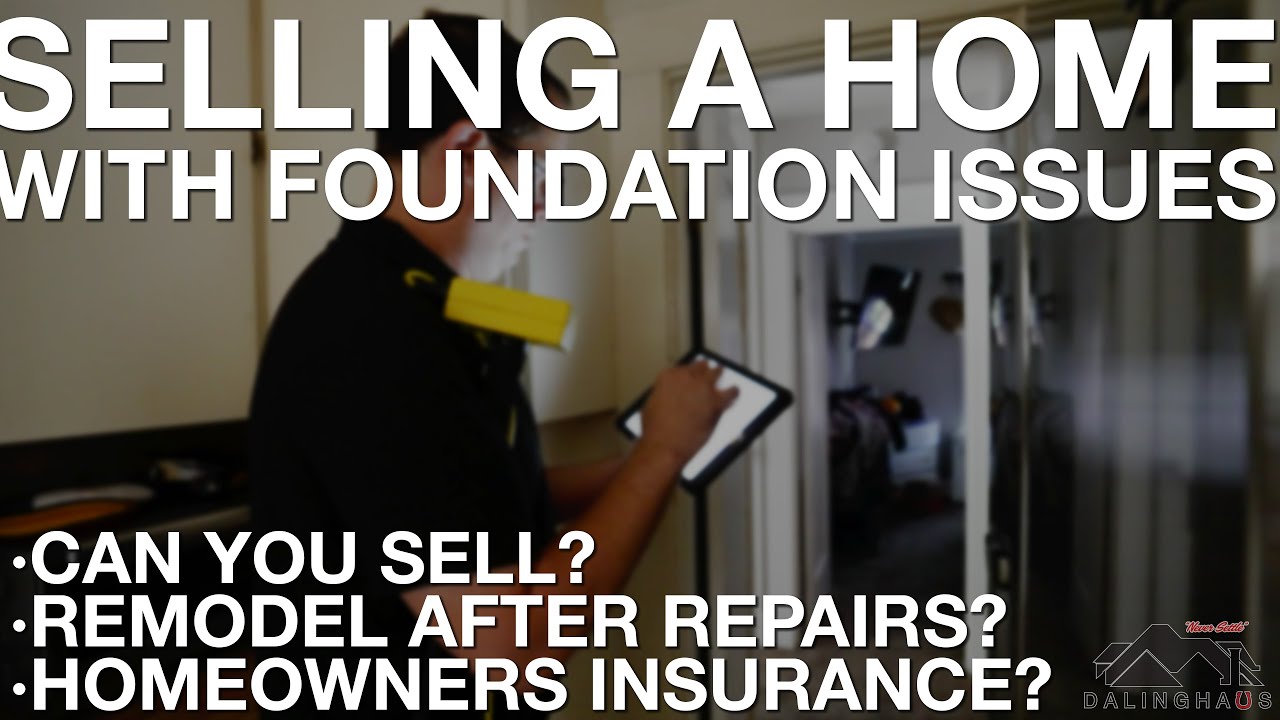 Selling A Home With Foundation Settlement With Brian Novotny (Foundation Repair Specialist)