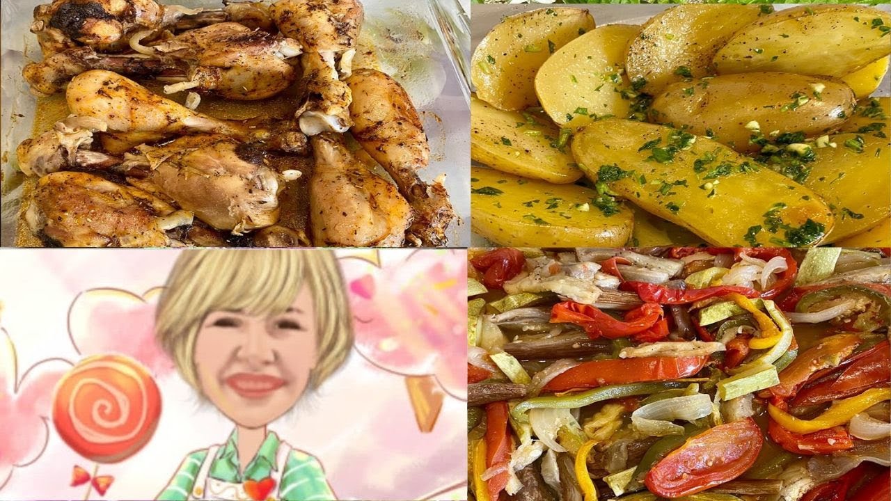 MENU COMPLETO PARA UN DIA !! COMIDA Y CENA