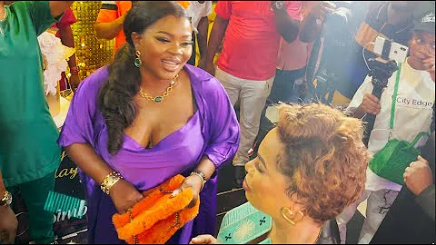 Who Is The Best Dancer? Bimbo Thomas Vs Fathia Balogun Show Off Their Dance Moves.