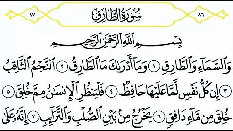 سورة الطارق || الشيخ أنس العمادي