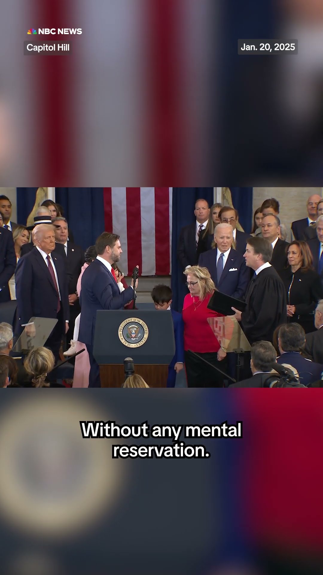 JD Vance sworn in as the third-youngest vice president in U.S. history